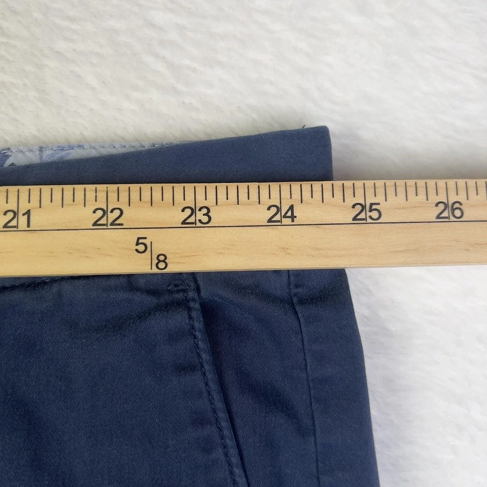 Tommy Bahama Pants Mens 48x32 Blue Chino Flat Front Stretch Big & Tall